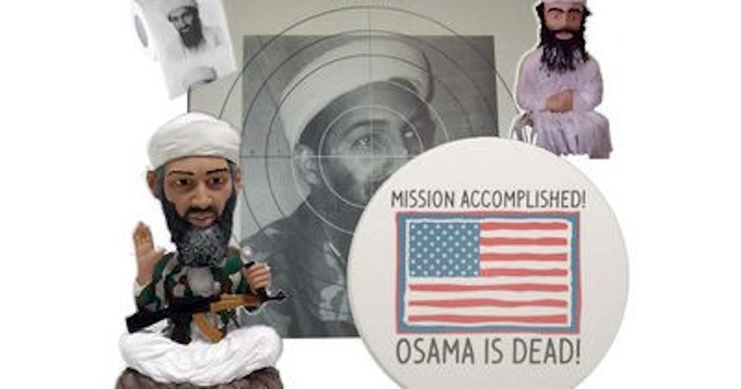 Tsunami aan Osama-merchandise op internet