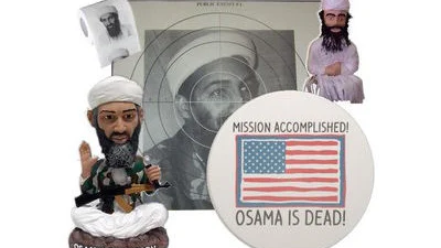Tsunami aan Osama-merchandise op internet