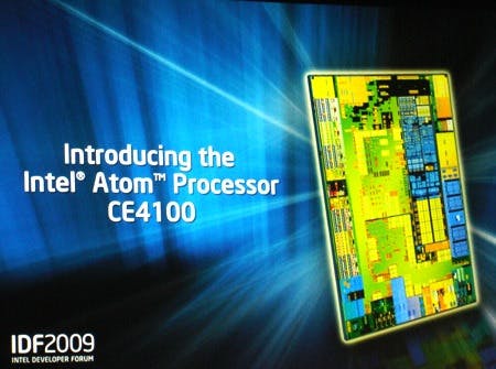 Intel TV-chip, Atom voor internet-tv