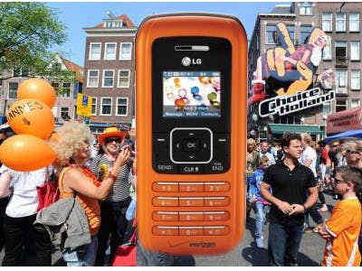 Dit jaar 300% meer mobiel internetverkeer op Koninginnedag