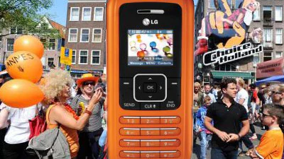 Dit jaar 300% meer mobiel internetverkeer op Koninginnedag