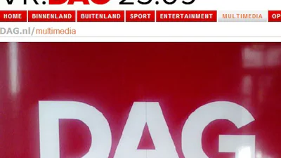Doek valt ook voor online DAG