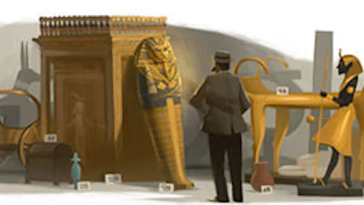 Howard Carter Google Doodle