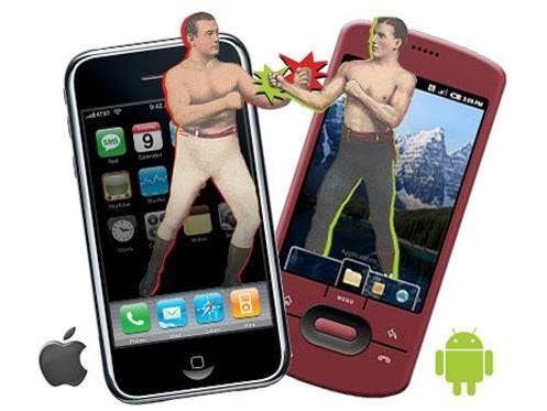 Binnen half jaar meer apps voor Android dan iPhone