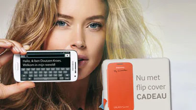 Samsung Galaxy S4 mini ‘by Doutzen’ in Nederland