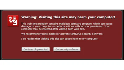 Firefox security-melding blijkt scareware-list