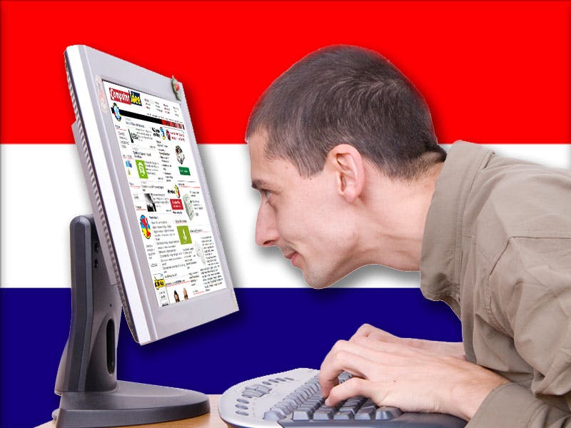 Nederland aan kop internetgebruik Europa
