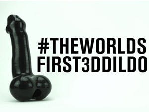 Eerste 3D Dildo nu in Nederland