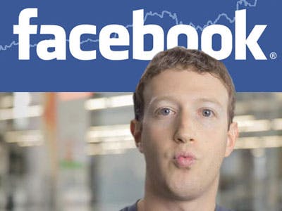 Facebook road show video voor beursgang online
