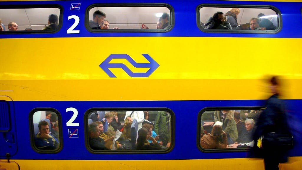 Nederland verstookt ruim 42 terabyte per maand in de trein