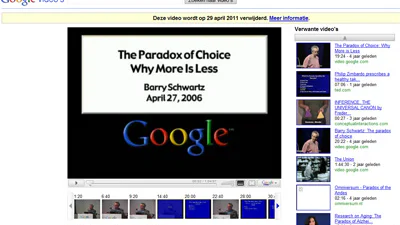 Google Video’s stopt op 29 april
