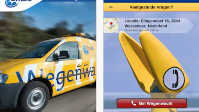 Jarige ANWB trakteert op Wegenwacht app