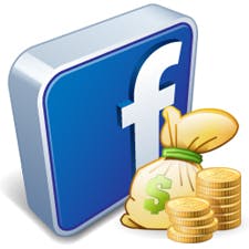Man eist helft van de waarde Facebook