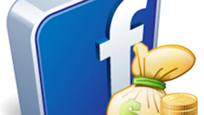 Man eist helft van de waarde Facebook