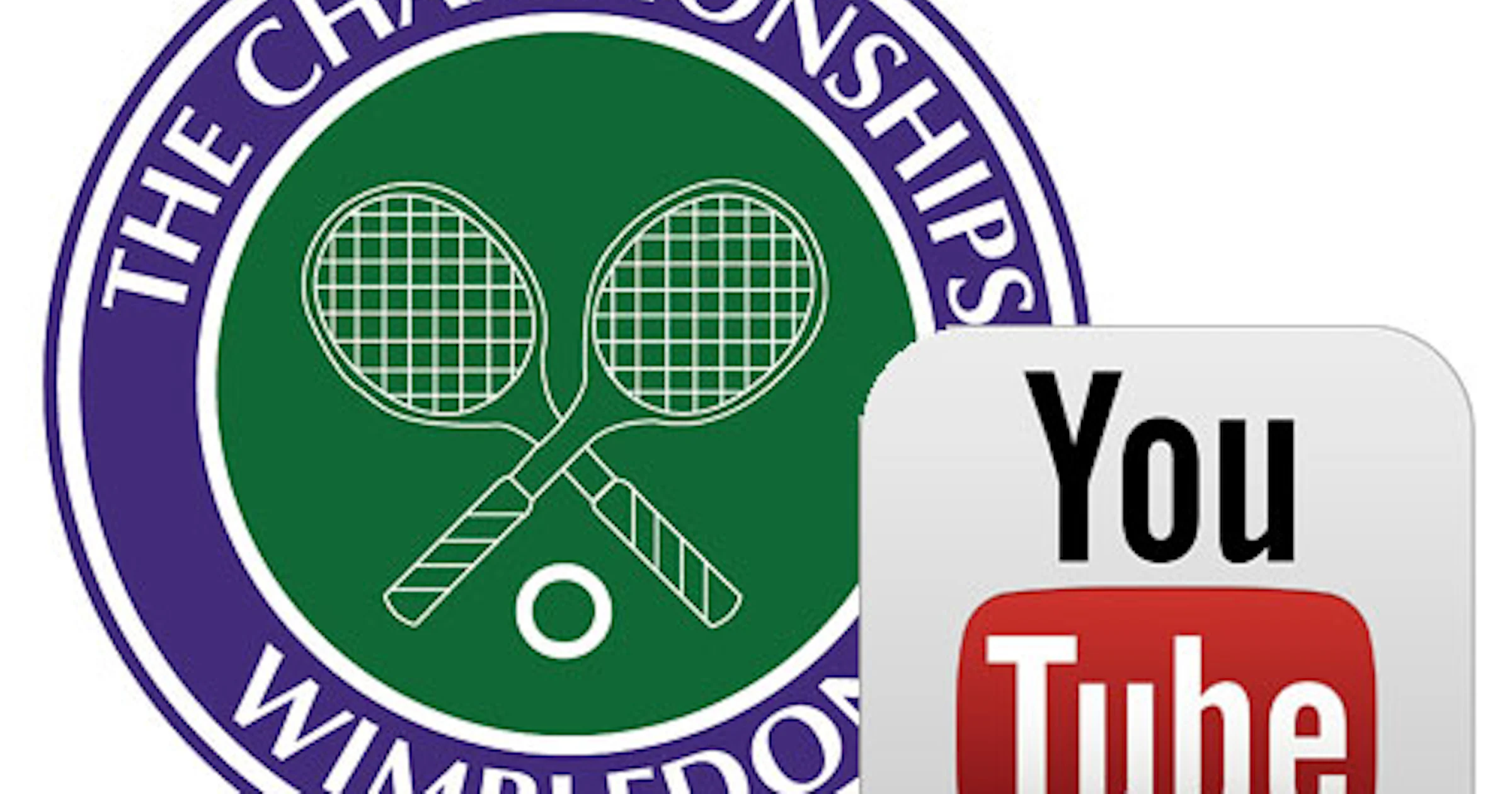 Wimbledon live op YouTube