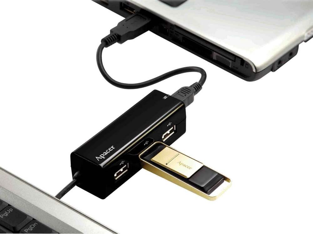 Vrijdag, actie-dag: PH250 usb-hub van Apacer