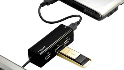Vrijdag, actie-dag: PH250 usb-hub van Apacer