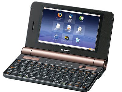 Sharp 5-inch PC-Z1 smartbook met Ubuntu