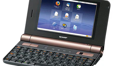 Sharp 5-inch PC-Z1 smartbook met Ubuntu