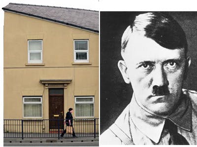 Huis dat lijkt op Hitler is hit op Twitter