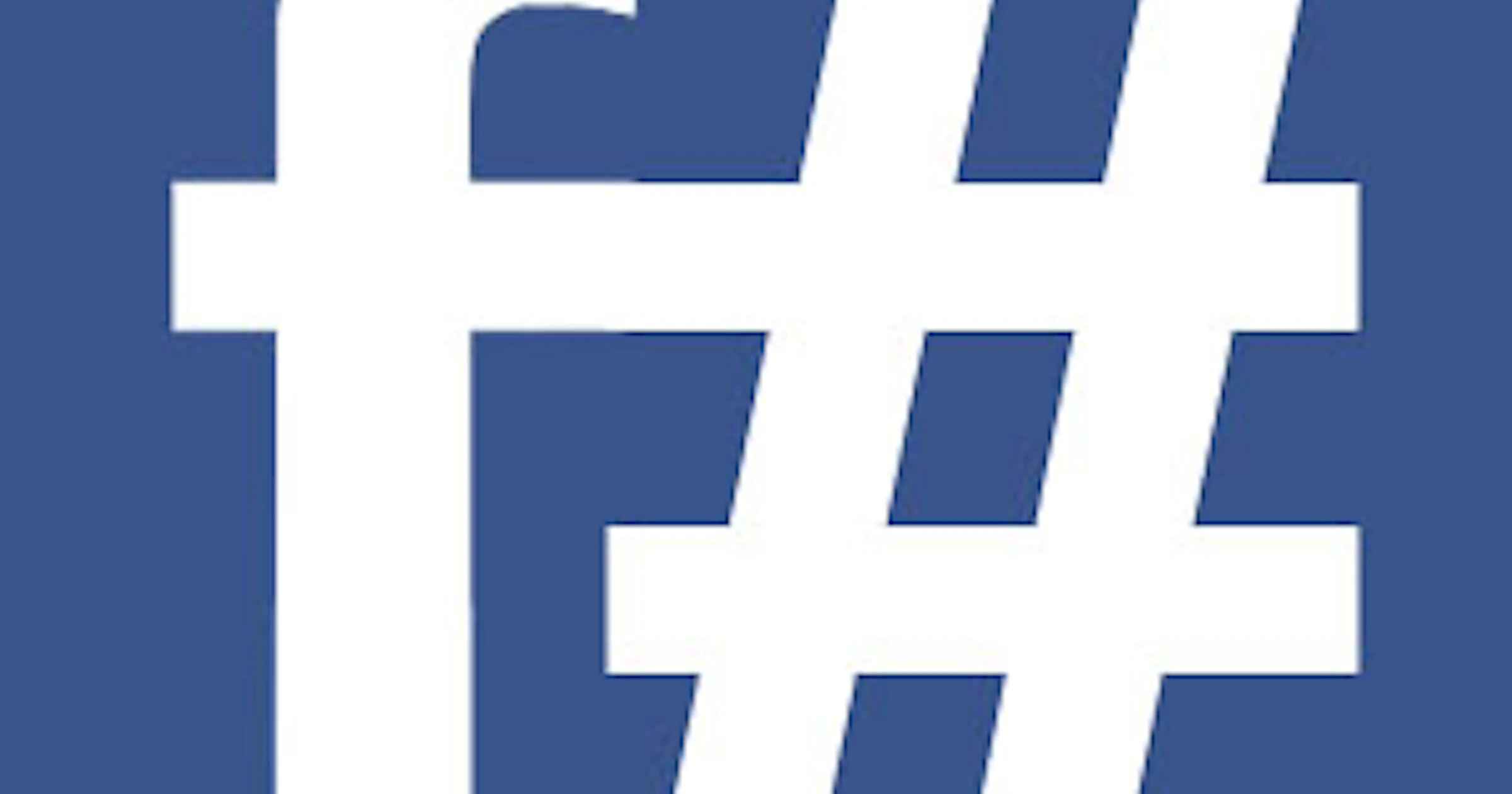 Facebook hashtags geïntroduceerd