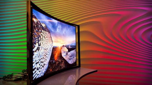 Samsung en LG presenteren grootste gebogen tv’s ooit