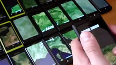 Bing Maps op 29 Windows Phone-schermen