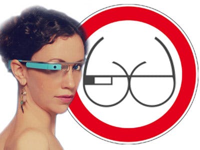 Google weert Tits and Glass-app
