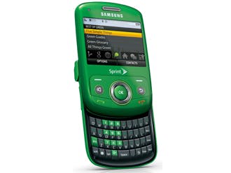 Samsung komt met groene telefoon