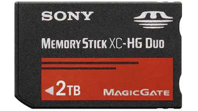 Sony werkt aan Memory Stick van 2 terabyte