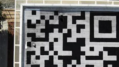 Facebook verft 13 meter brede QR-code op dak