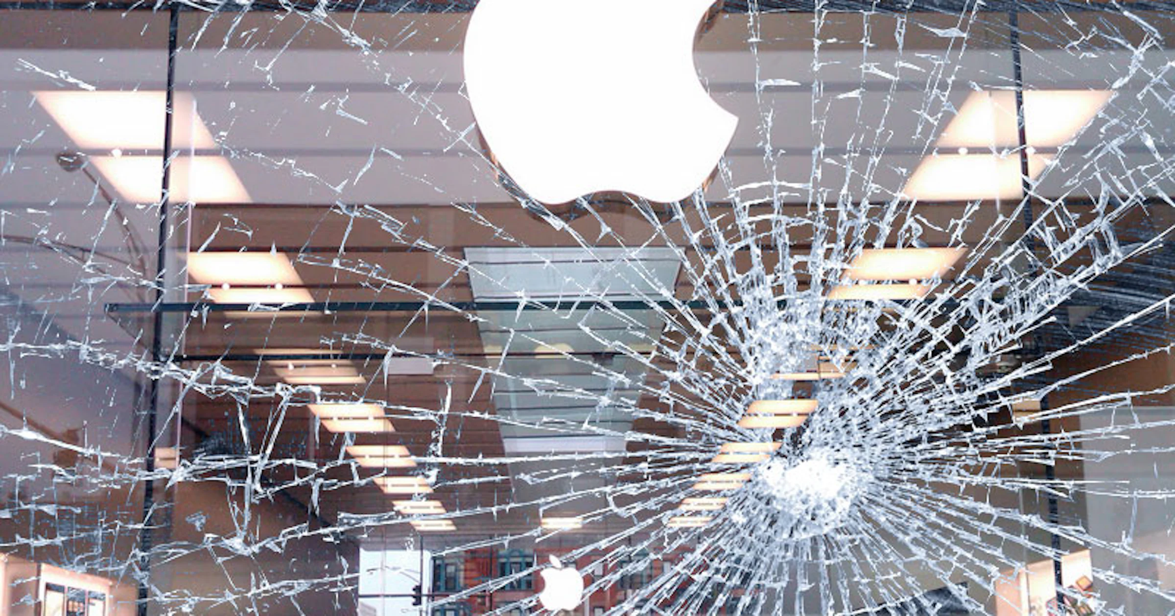 Apple aangeklaagd om gebroken neus oma
