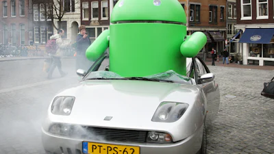 Android stort neer in Amsterdam