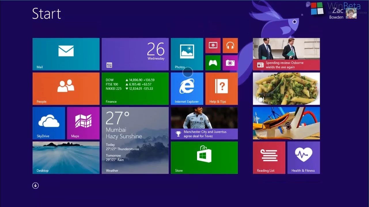 Windows 8.1 populairder dan Apples OS X Mavericks