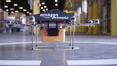 Amazon wil bestellingen bezorgen per drone