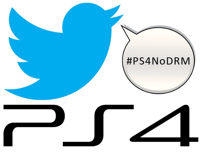 Twitter-offensief gamers tegen PS4 DRM