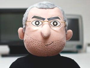 Steve Jobs iCEO knuffel in de voorverkoop