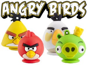 Angry Birds usb-sticks nu in Nederland