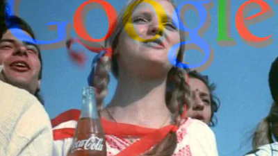 Google maakt reclame voor Coca-Cola