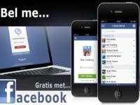Gratis beldienst van Facebook in Nederland en België