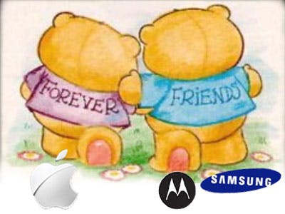 Apple wil schikken met Samsung en Motorola