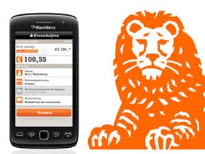 Mobiel Bankieren App van ING nu voor BlackBerry