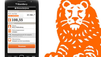 Mobiel Bankieren App van ING nu voor BlackBerry
