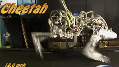 Cheetah robot vestigt snelheidsrecord