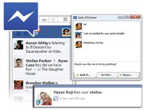 Facebook Messenger app voor Windows uit 