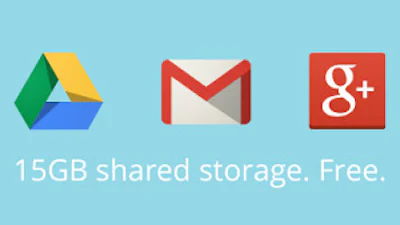 Gmail en Google Drive opslag smelten samen tot 15 GB