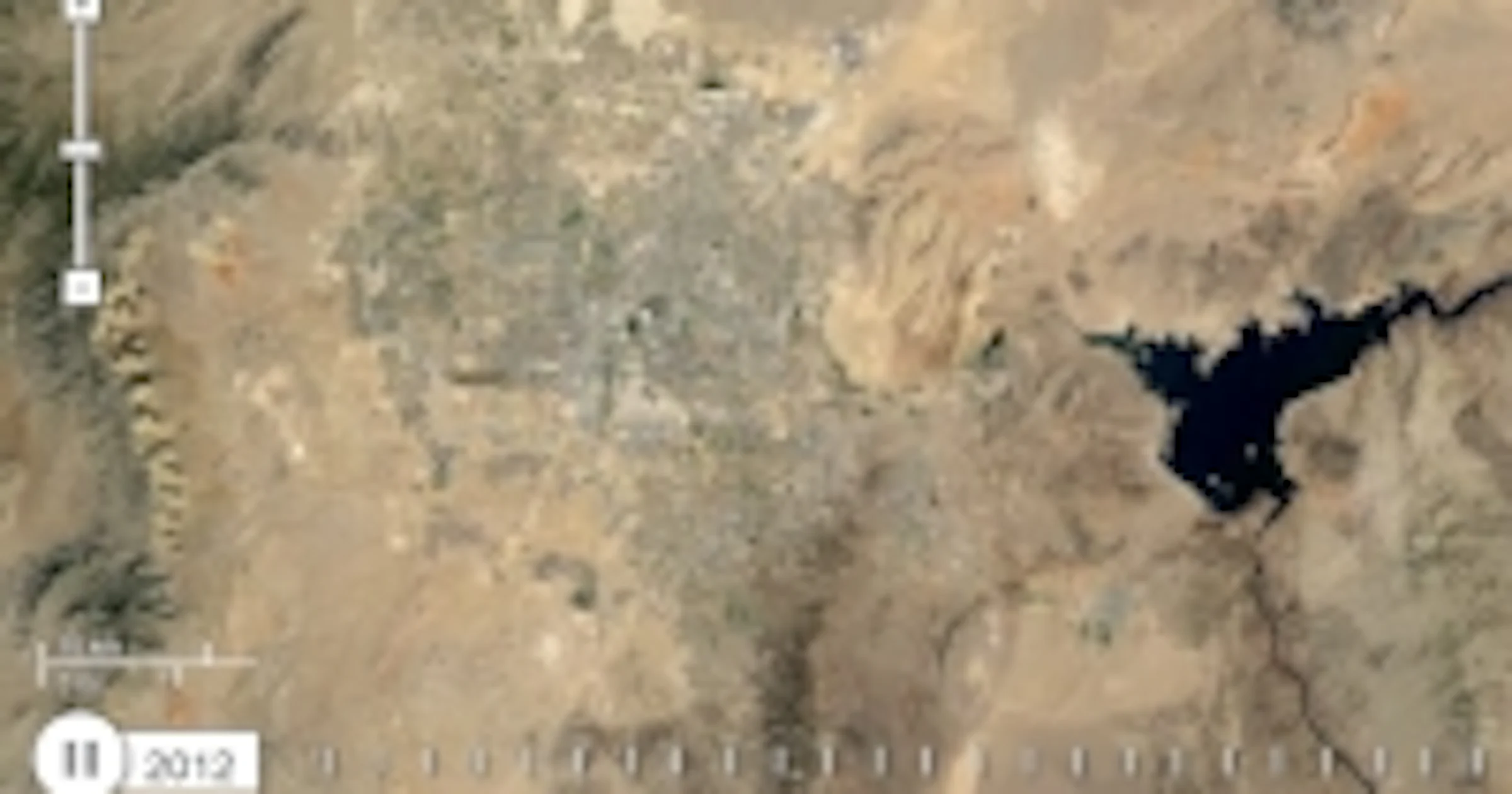 Timelapse laat veranderende aarde zien