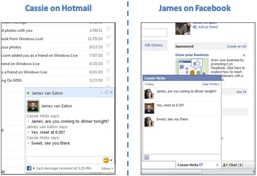 Facebook Chat nu ook in Nederland in Hotmail