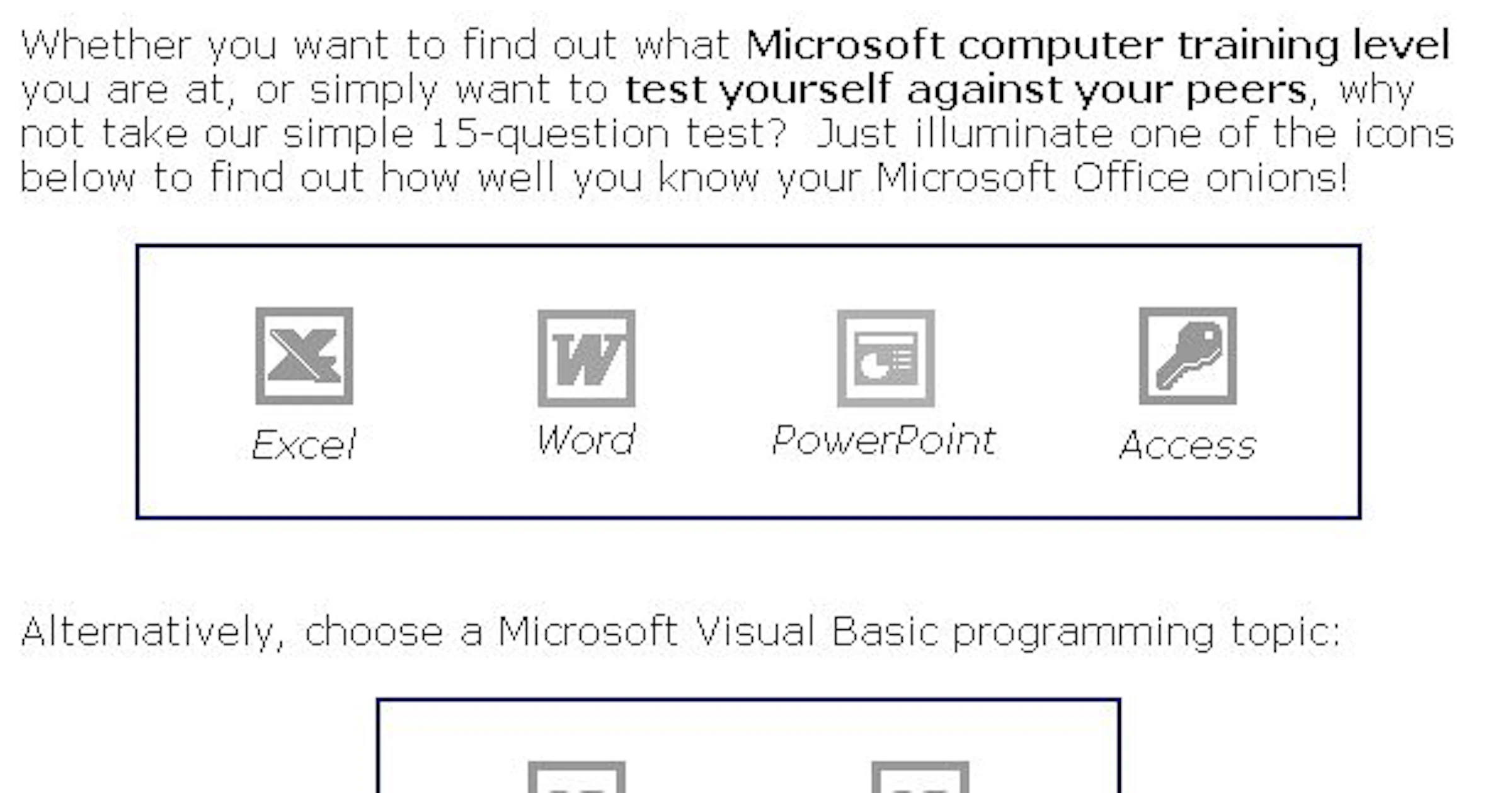 Wat weet ú van Word, Excel en PowerPoint?