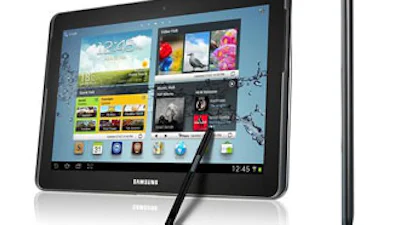 Samsung Galaxy Note 10.1 met S Note aangekondigd